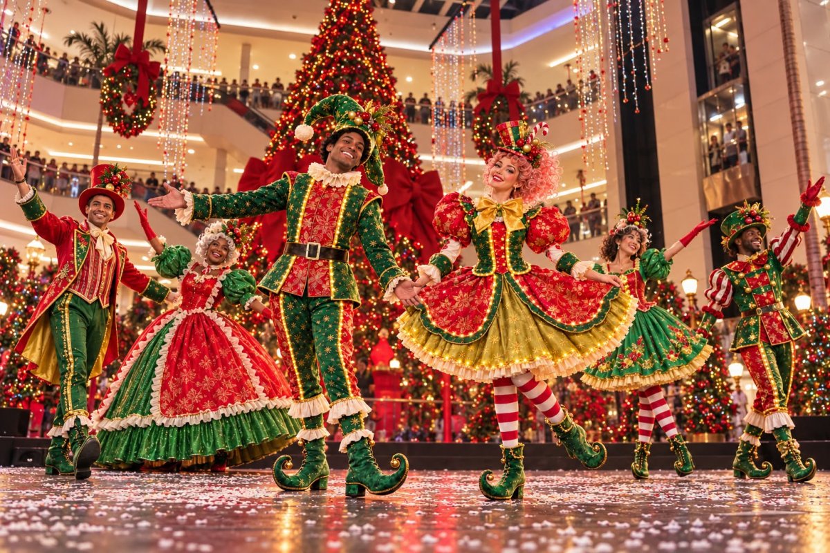 Espetáculo lúdico inaugura Natal de shopping em Salvador no próximo domingo (1º)
