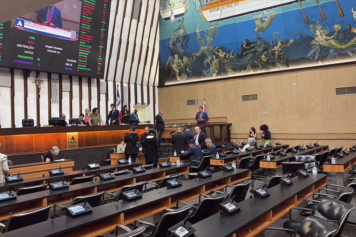 Com plenário esvaziado, Alba retoma sessões após eleições de 2026