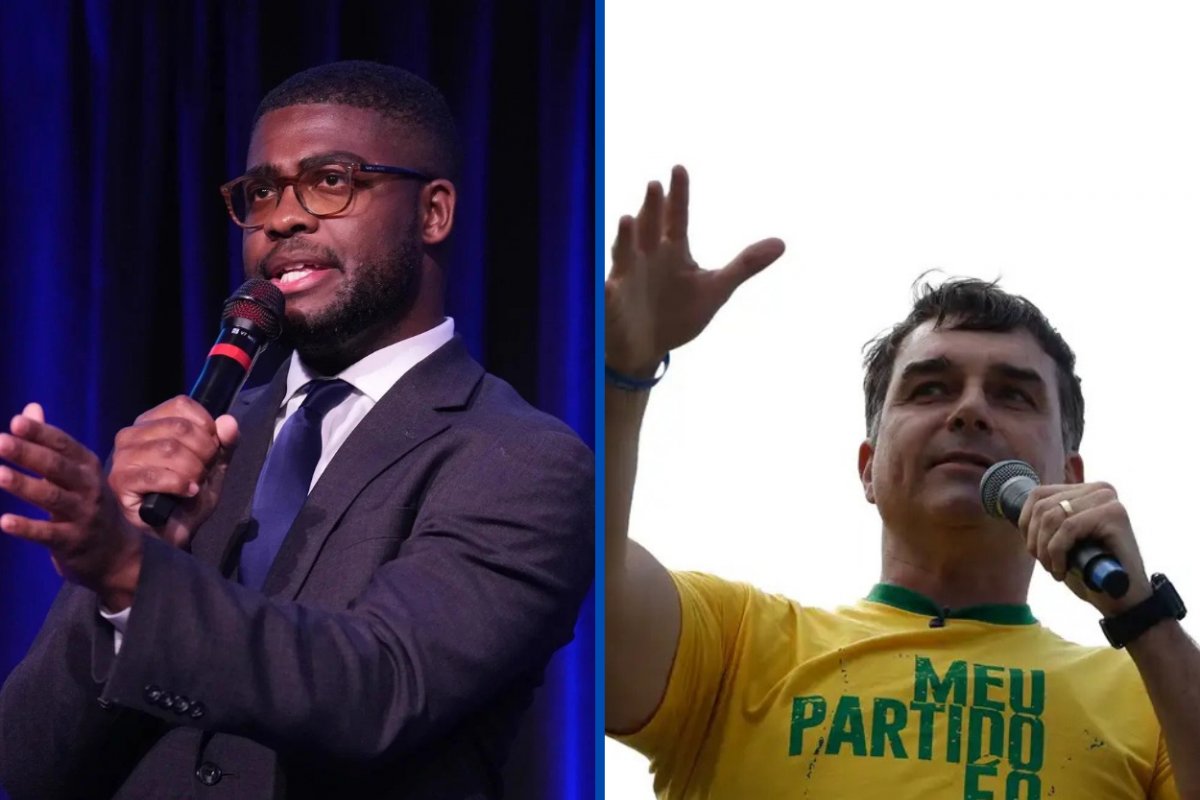Crítico de Trump defende deportar Flávio Bolsonaro dos EUA: 'Vamos deportá-lo no 1º dia!'