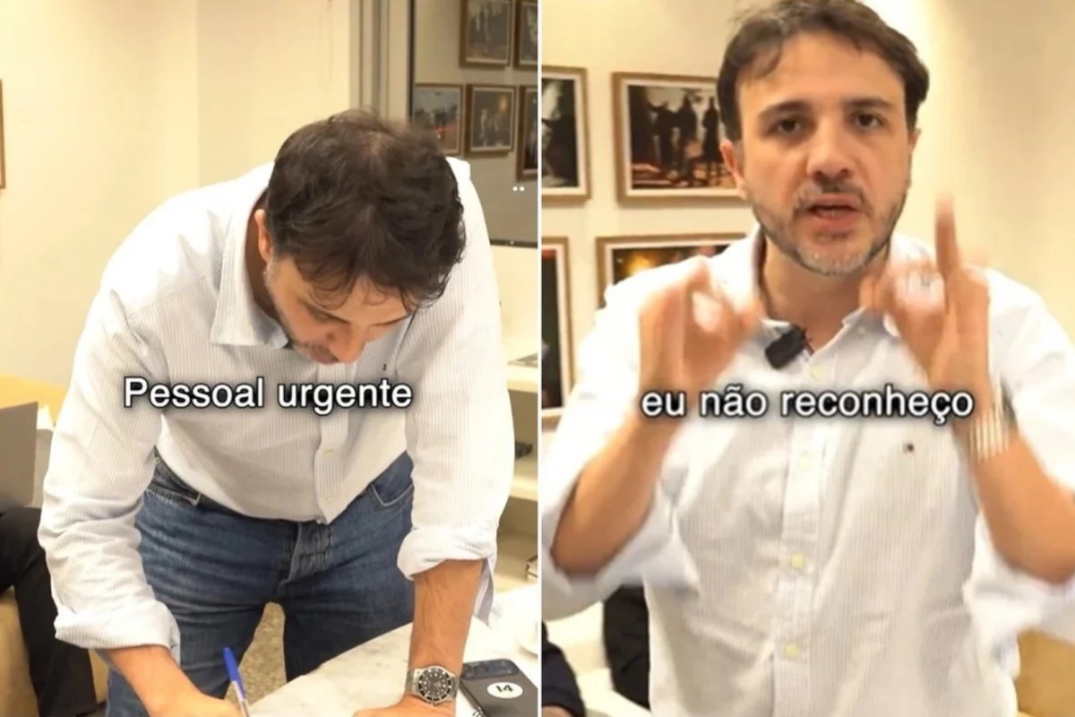 Vídeo: Renan Santos debocha da carta de Flávio Bolsonaro: "O presidente sou eu!"