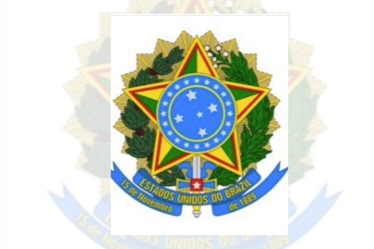 Internautas ironizam uso de brasão desatualizado em carta golpista do candidato derrotado Flávio Bolsonaro