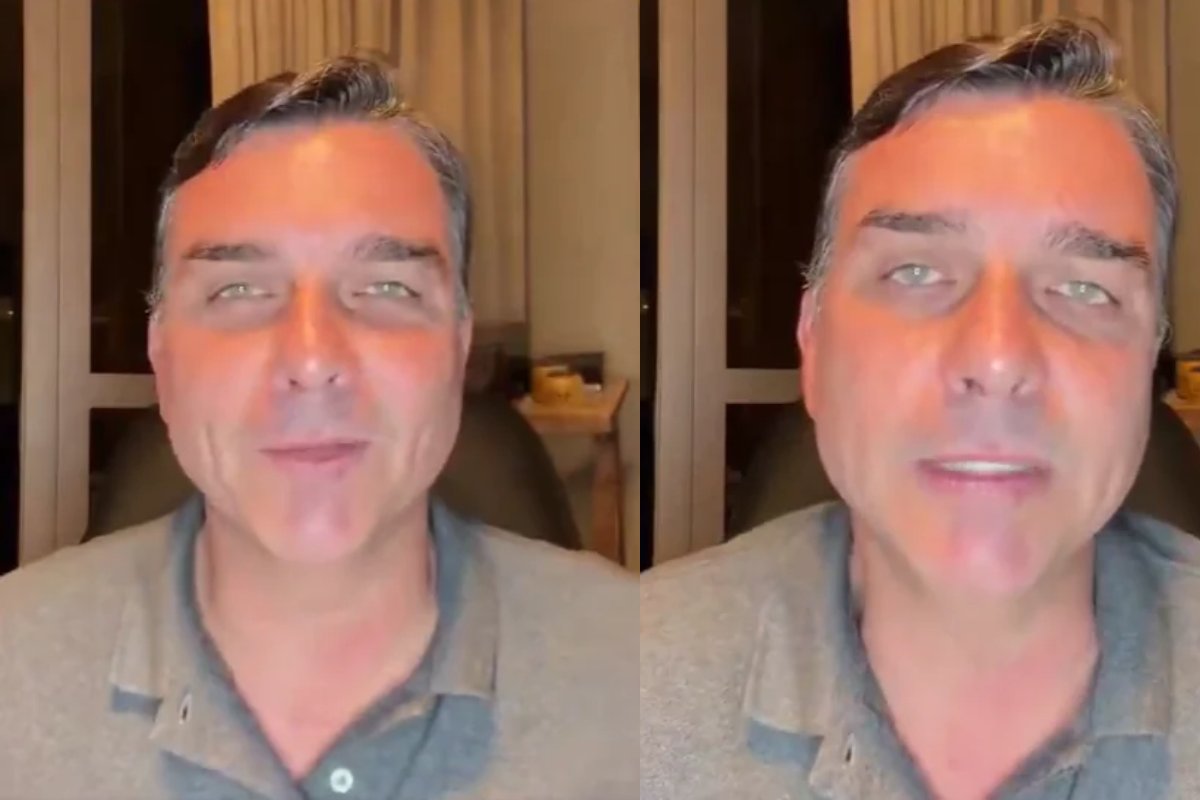 Vídeo: Nos EUA, Flávio Bolsonaro fala em voltar a disputar a Presidência antes de 2030