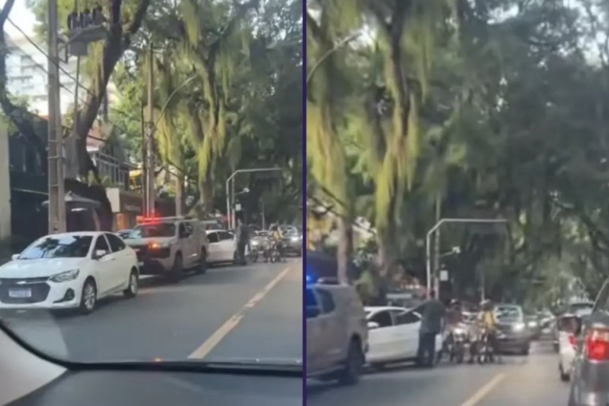 Motorista por aplicativo denuncia agressão por manobrista de cafeteria no Corredor da Vitória