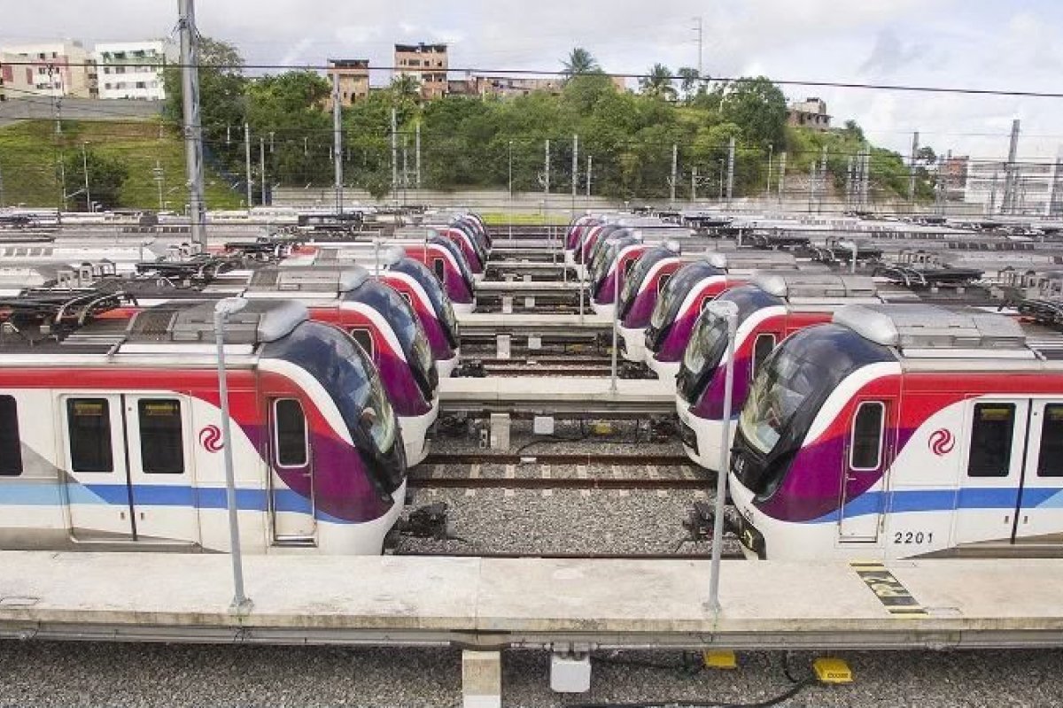 Governo da Bahia homologa compra de dez novos trens do metrô por R$ 632,7 milhões