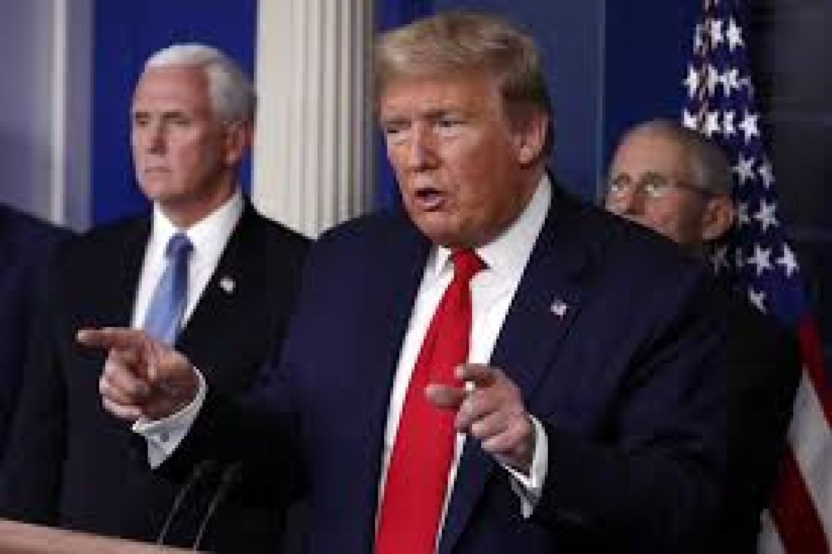 Trump pede para que americanos fiquem em casa por conta do coronavírus