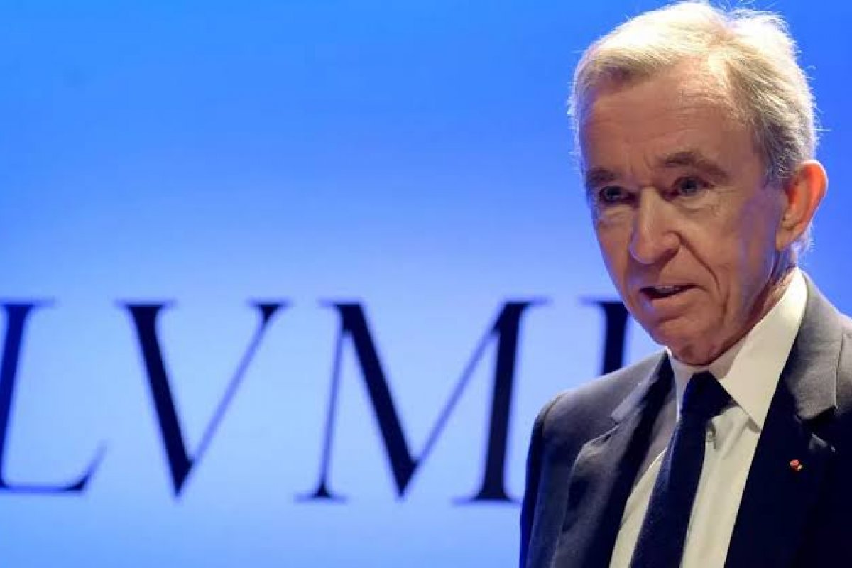 Dono do Grupo  LVMH, fatura US$ 11,3 bi em um dia