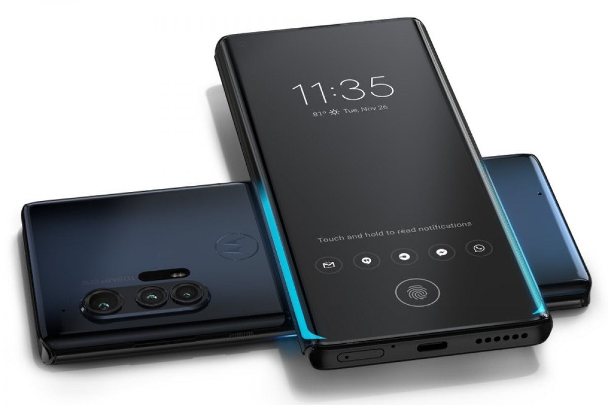 Motorola lança os celulares Edge e Edge Plus 