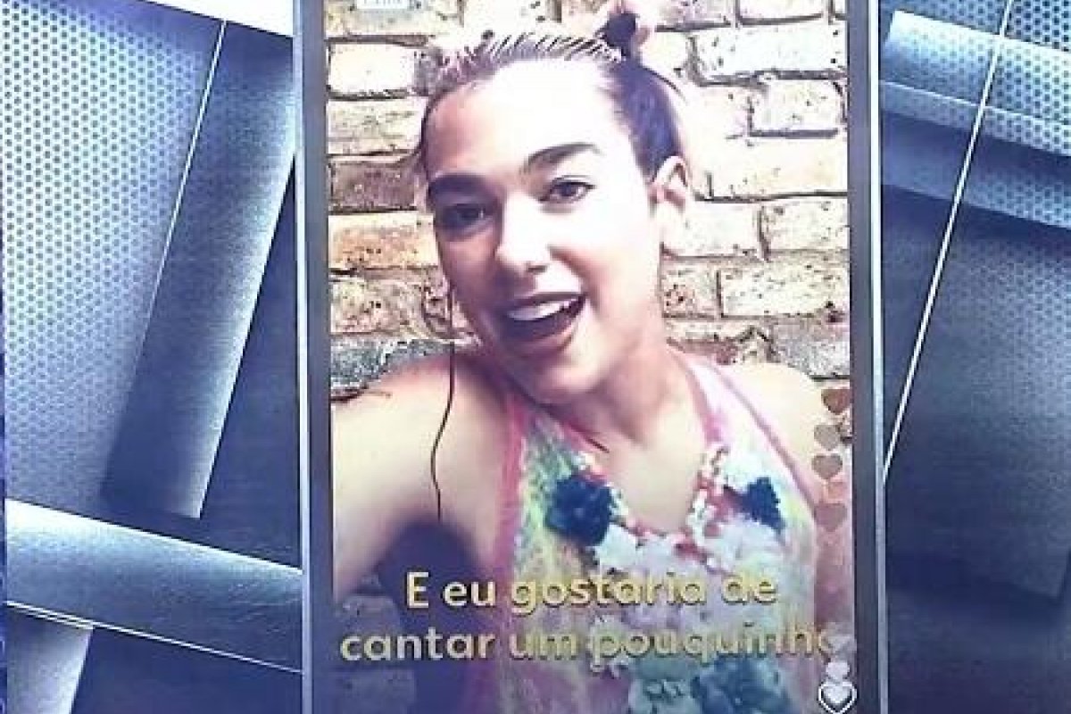 Dua Lipa faz show virtual no BBB 20 e Manu entra em choque 