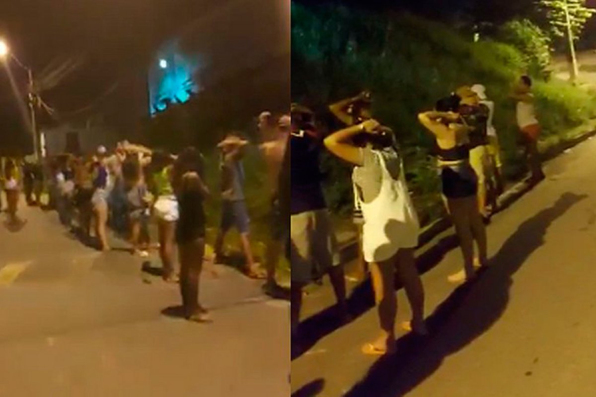 Quarentena: polícia flagra festa com mais de 100 pessoas em Lauro de Freitas