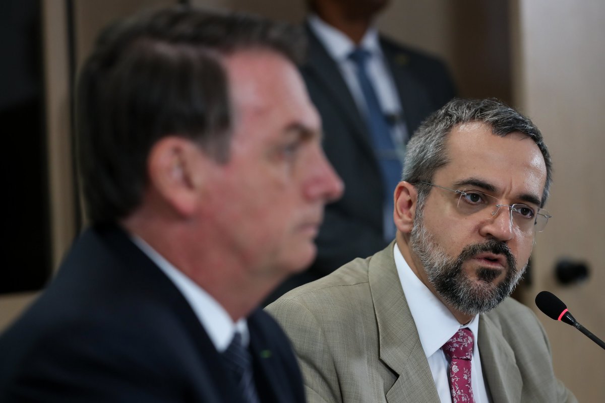Em reunião, Abraham Weintraub disse que ministros do STF têm que ir para cadeia