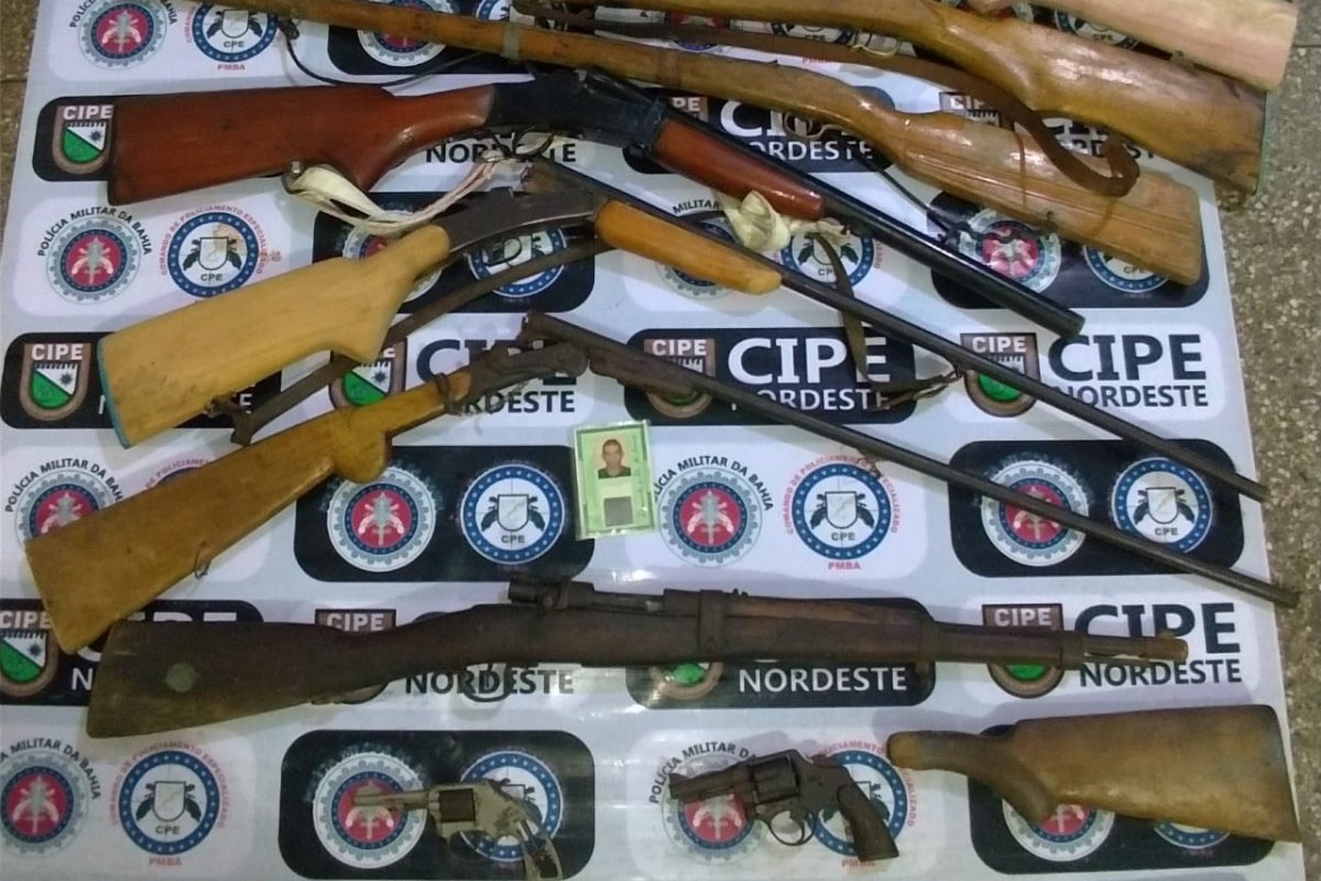 Homem acusado de fabricar armas é preso na Bahia 
