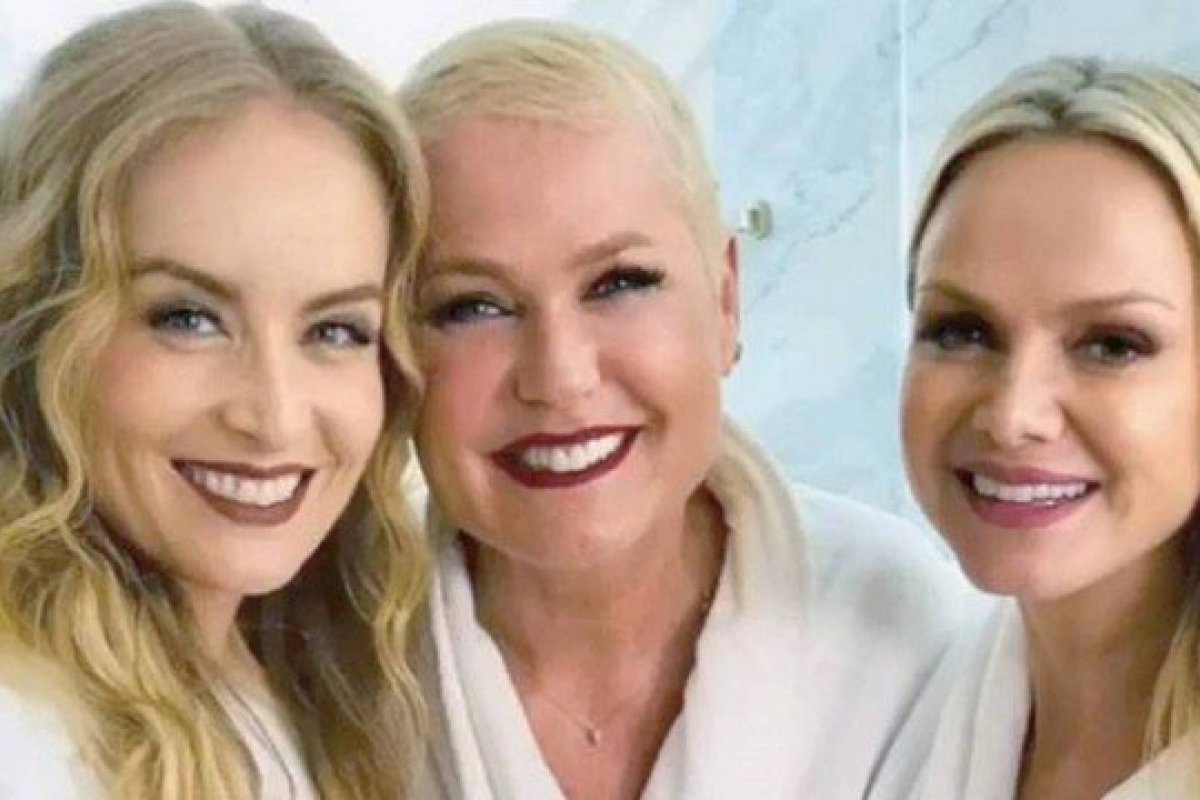 Xuxa, Angélica e Eliana estrelam comercial  juntas