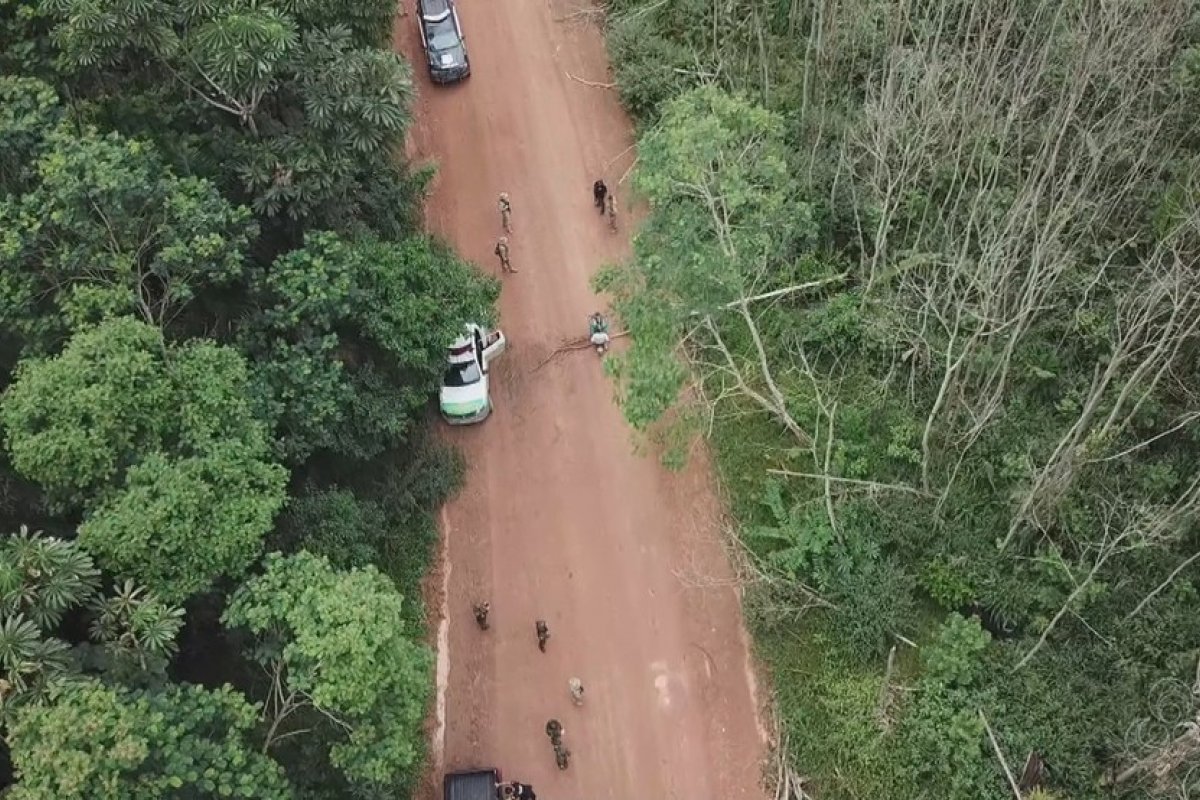 Polícia sofre emboscada durante fiscalização em reserva de RO