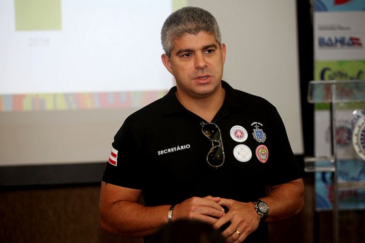 Secretário da SSP-BA, Maurício Barbosa testa negativo para o coronavírus