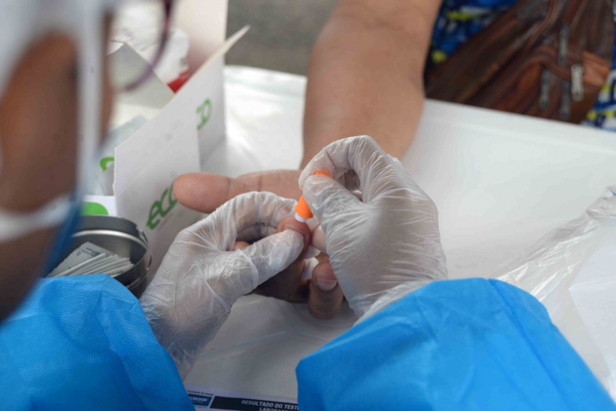 Covid-19: Mais de 90 pessoas testam positivo em ações de testagens rápidas nesta quarta (20)