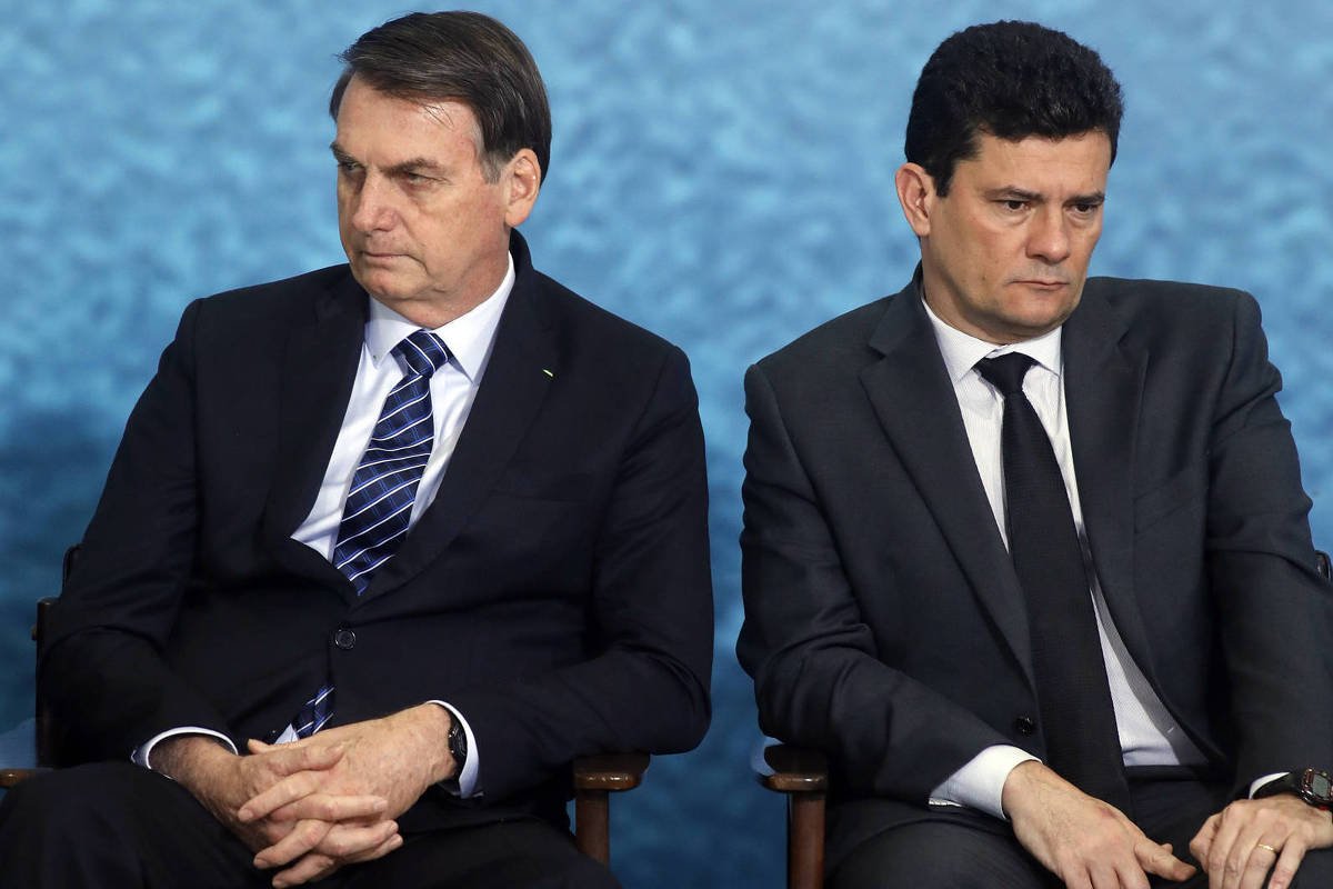 "Quem se utiliza desse recurso é porque não tem razão ou argumentos", diz Moro sobre ofensa de Bolsonaro
