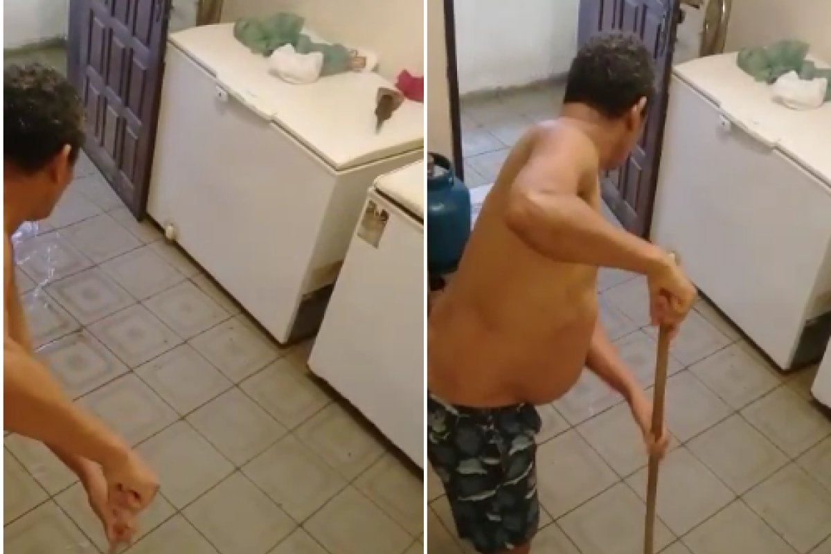 "Eu estou ilhada, sem poder passar para lugar nenhum", diz moradora após vazamento de esgoto 