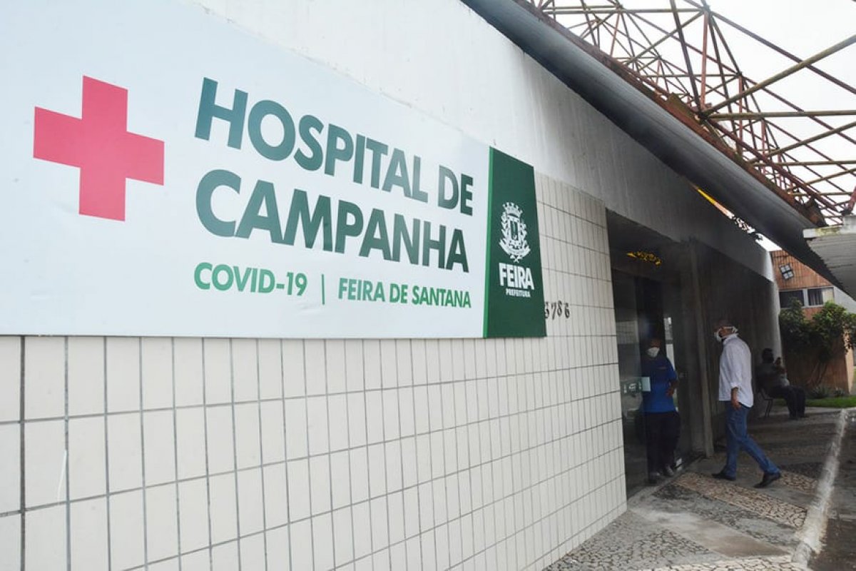 Hospital de campanha de Feira de Santana inicia atendimento