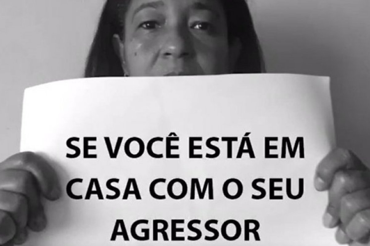Polícia Militar lança vídeo com campanha para ajudar mulheres vítimas de violência, na Bahia