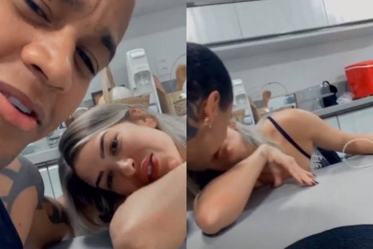 Novela mexicana: Léo Santana e Lorena Improta confirmam reconciliação com beijo