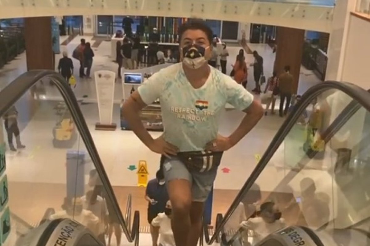 Promoter do Rio de Janeiro é alvo de críticas após passeio em shopping