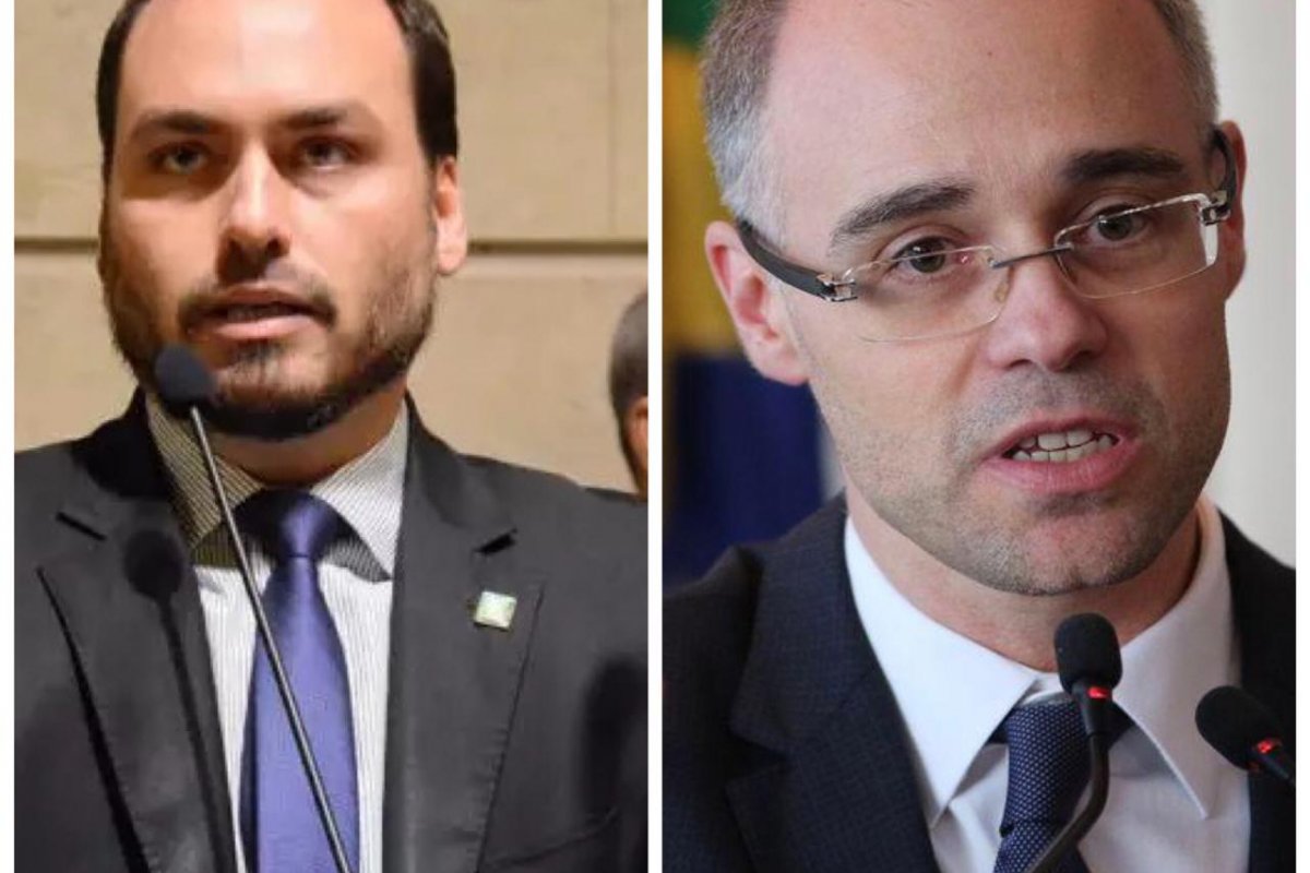 Carlos Bolsonaro faz críticas ao Ministro da Justiça no Twitter