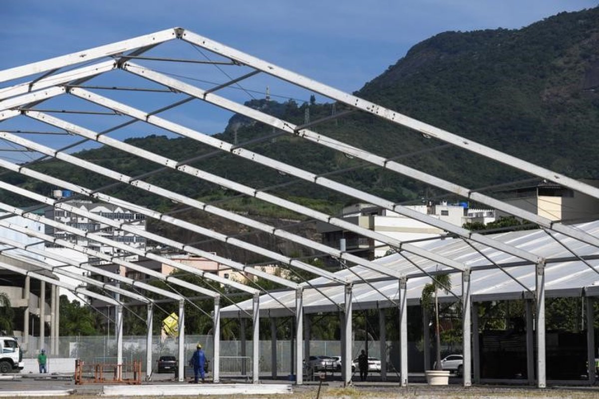 Hospitais de campanha que não foram inaugurados no RJ serão desmontados
