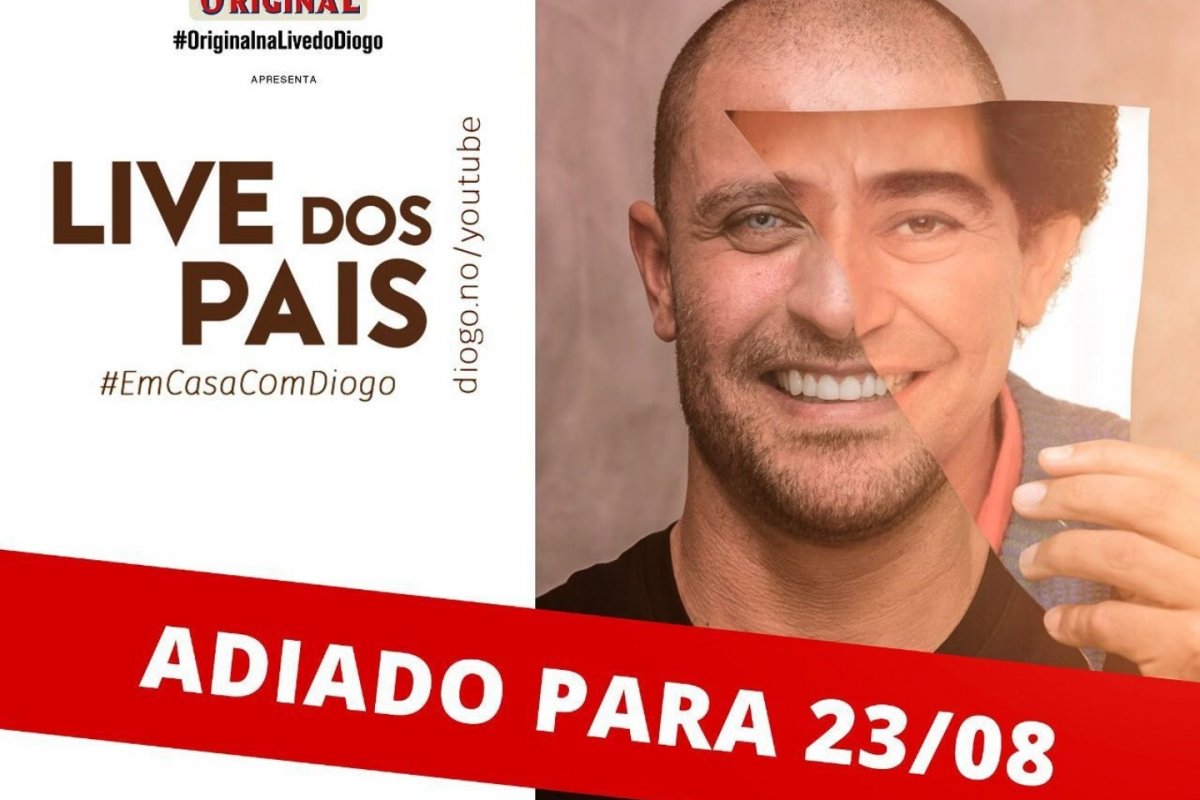 Com sintomas da Covid-19, Diogo Nogueira adia live-show de Dia dos Pais