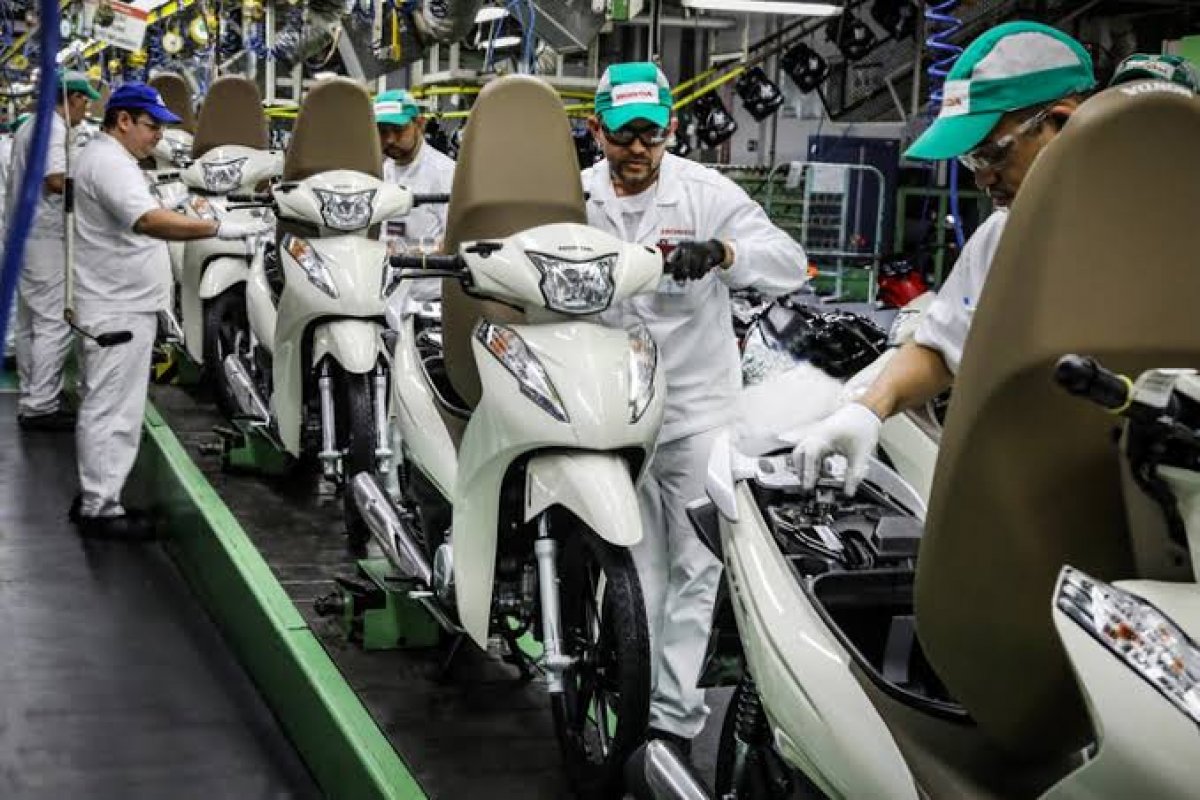 Vendas de motos cresceram 85% em julho