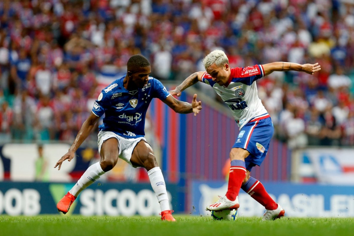 Bahia empata com Cruzeiro e acumula cinco jogos sem vitória 
