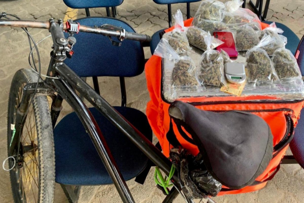 Homem que realizava delivery de droga para bairros nobres é preso 