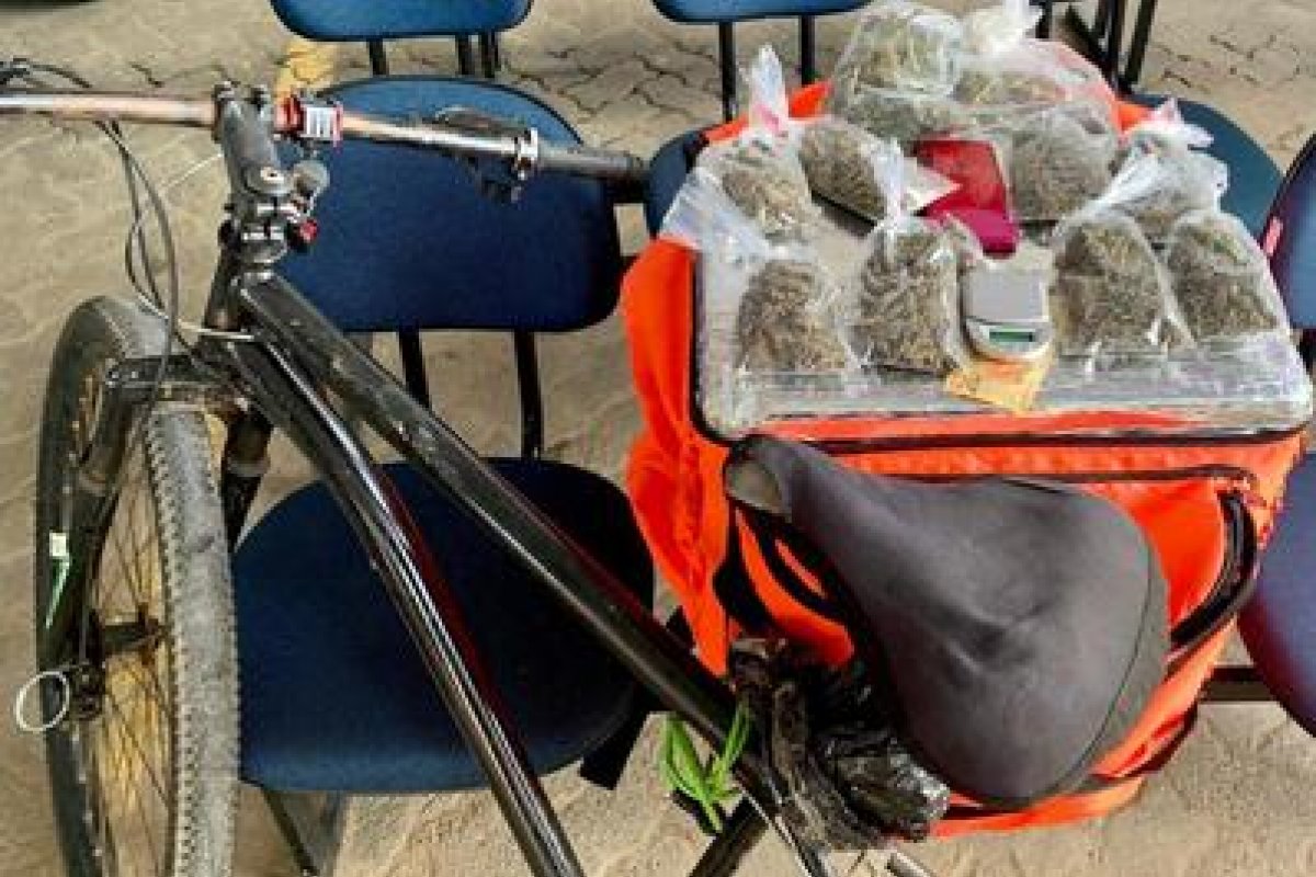 Rondesp Atlântico descobre delivery de droga para bairros nobres