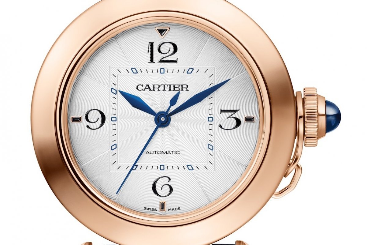 Pasha de Cartier volta repaginado, com a troca de braceletes e personalização da coroa