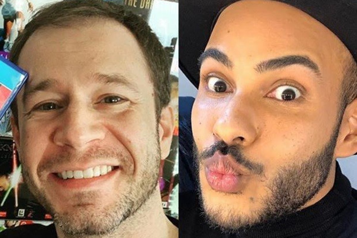 Barraco na web: Hugo Gloss e Tiago Leifert discutem por causa de ‘A Fazenda’