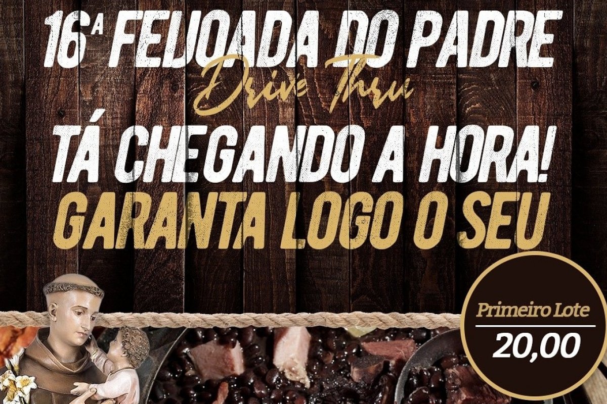 Igreja do Santo Antônio Além do Carmo promove a  16ª Feijoada do Padre