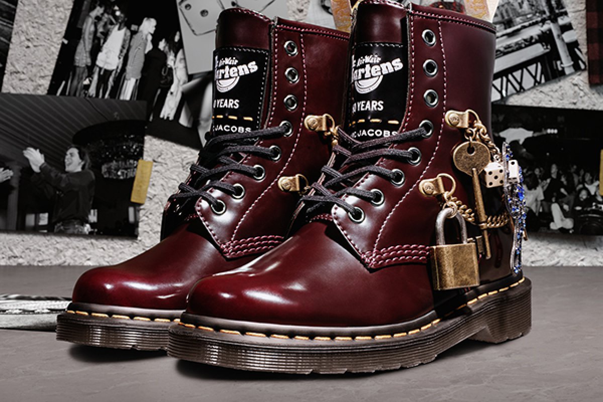 Dr. Martens lança  bota em parceria com Marc Jacobs