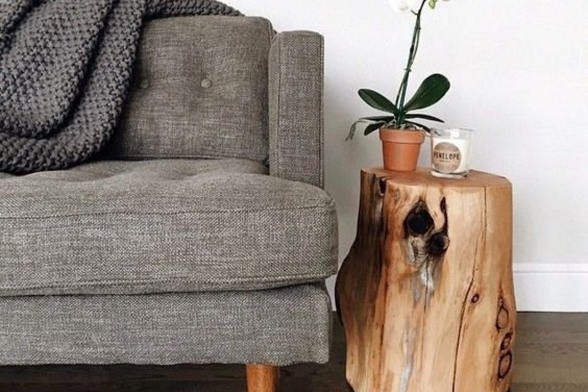 Decoração com troncos de árvore: Confira inspirações 
