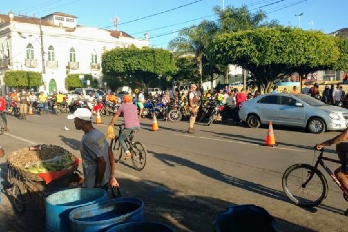 Detran-BA adota esquema de fiscalização de trânsito em Valença 