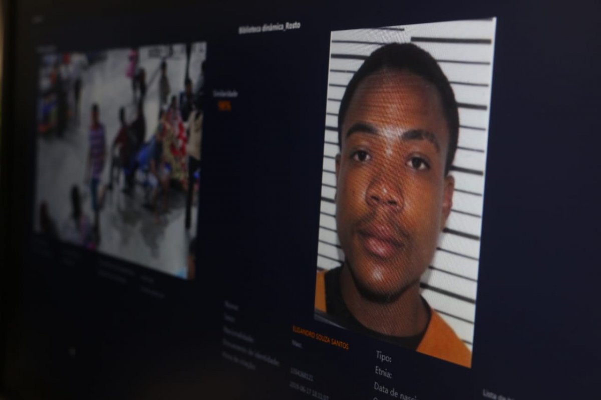 Homem procurado por assalto  é preso por reconhecimento facial