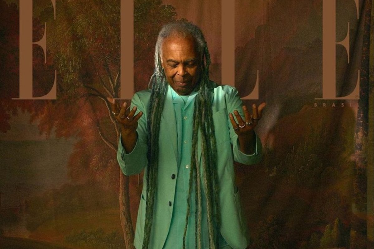 Elle reestreia revista em versão impressa com Gilberto Gil na capa