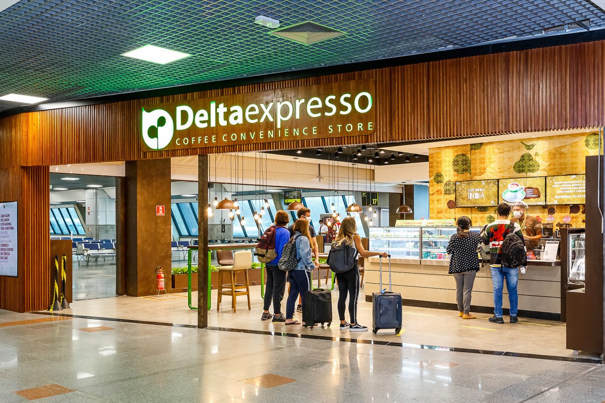 Delta Café tem unidade com conceito exclusivo para o Salvador Bahia Airport 