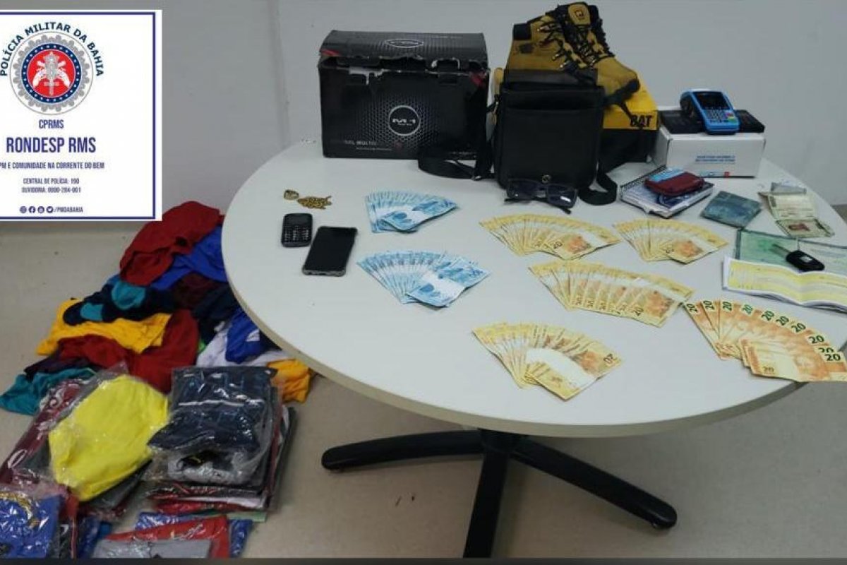 Dupla é presa com mais de R$ 2 mil em notas falsas