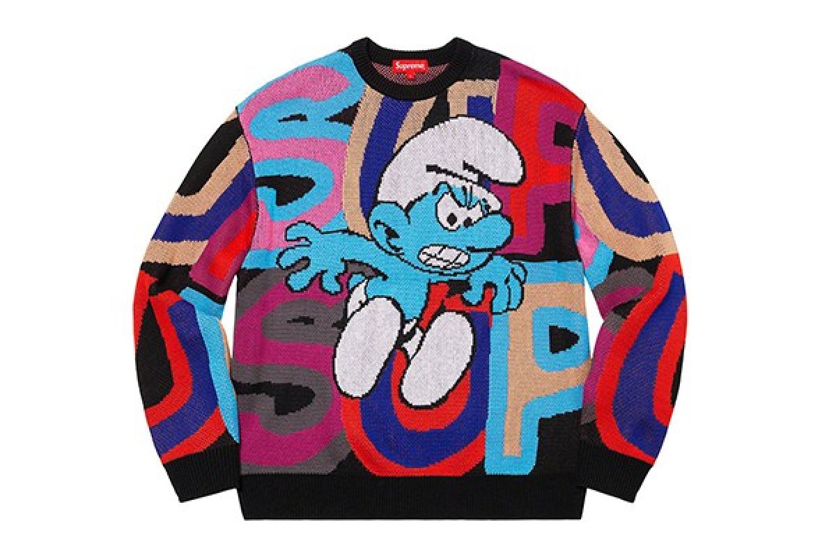 Supreme lança coleção em parceria com ‘Os Smurfs’