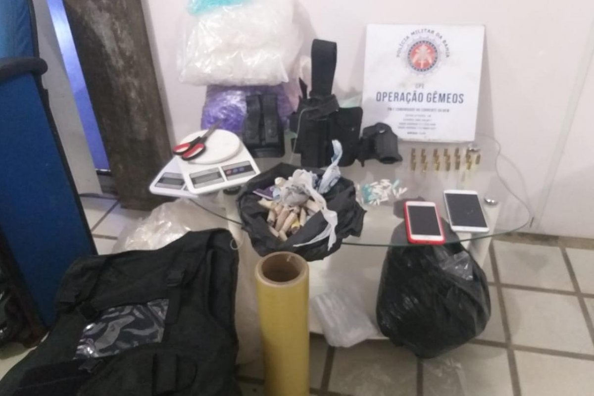 Homem é preso por tráfico de drogas em Valéria