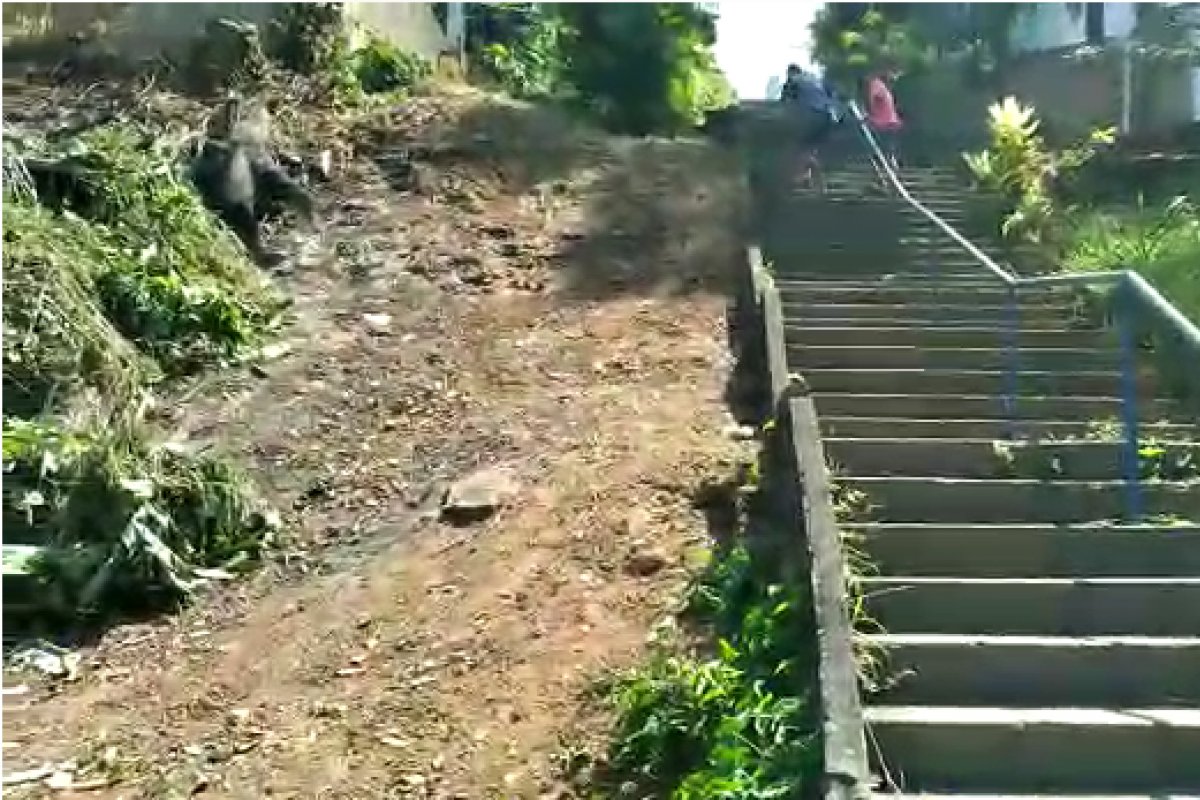 Vídeo: Morador denuncia abandono de obra no Loteamento Santo Inácio, em Salvador