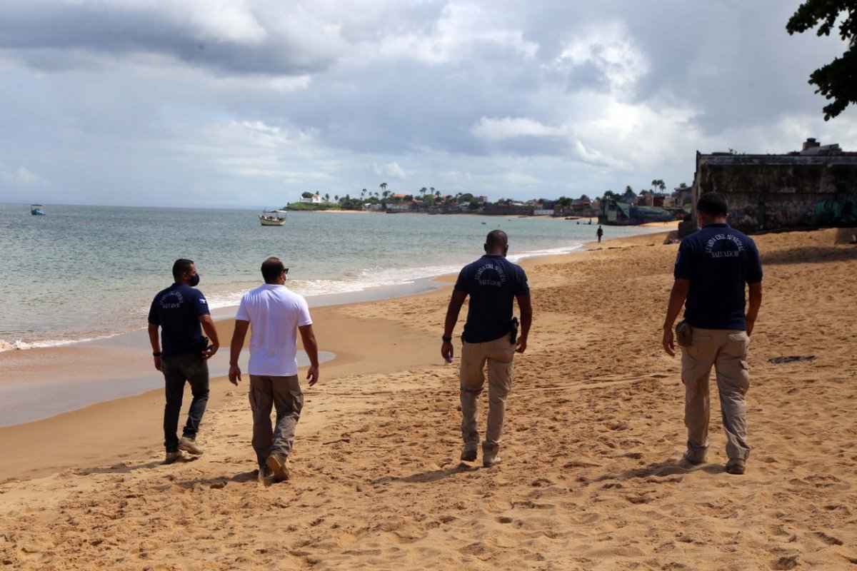 Guarda Municipal irá reforçar fiscalização em praias de Salvador durante feriado 