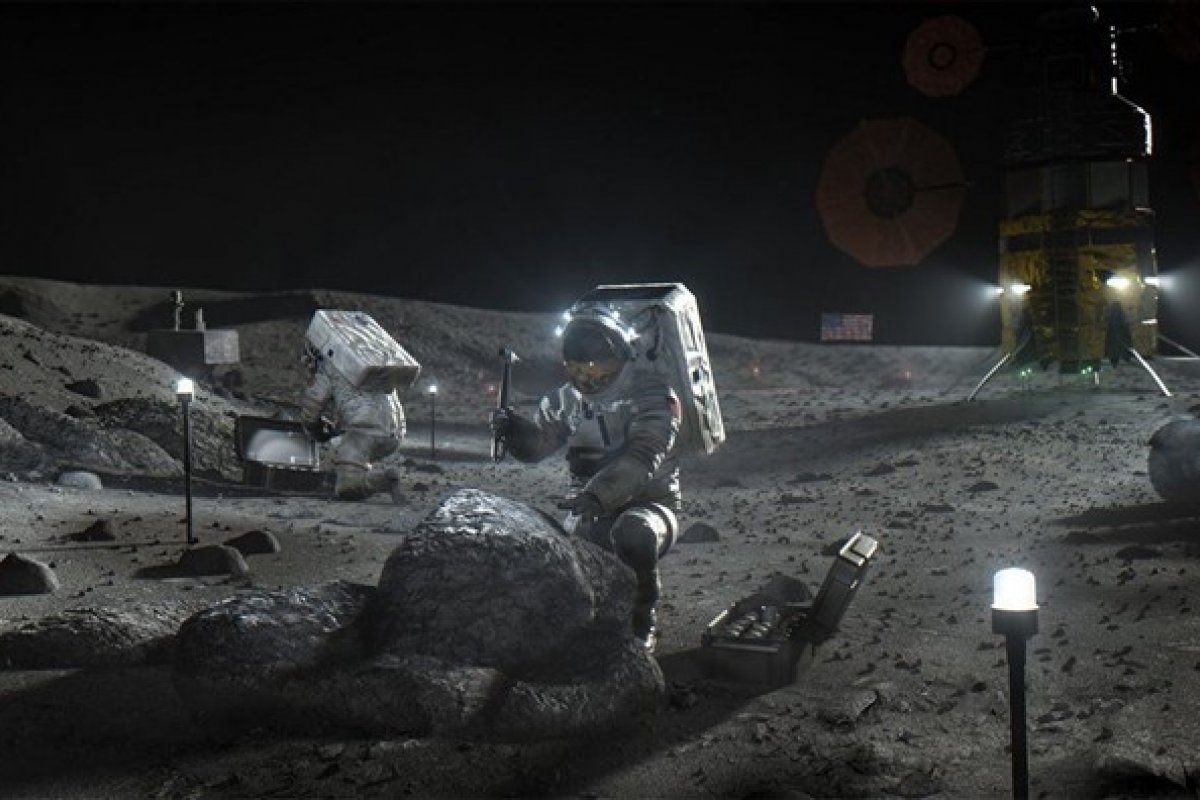 Lua pode guardar pedaços da superfície de Vênus