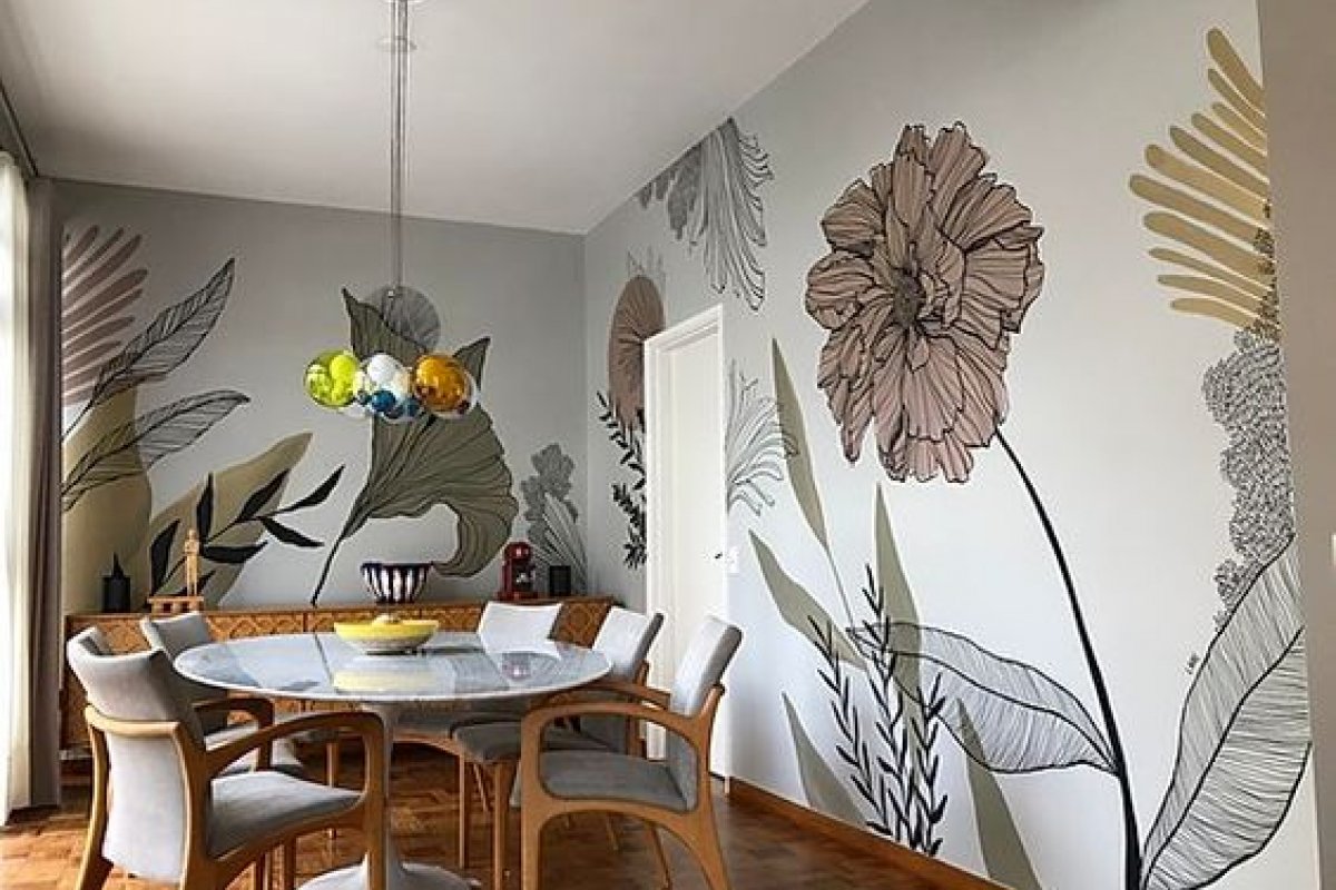 Decoração floral renova os ambientes 