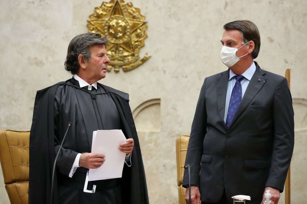 Bolsonaro vai ao STF para primeira reunião com ministro Luiz Fux