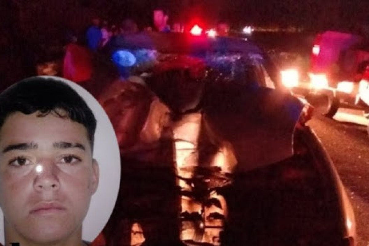 Jovem morre ao entrar na contramão com veiculo que dirigia no centro norte da Bahia 